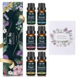 10 ml pro Stück-Ätherisches Öle Set | Upgrade-Paket für Entspannung & Schlaf | Janolia