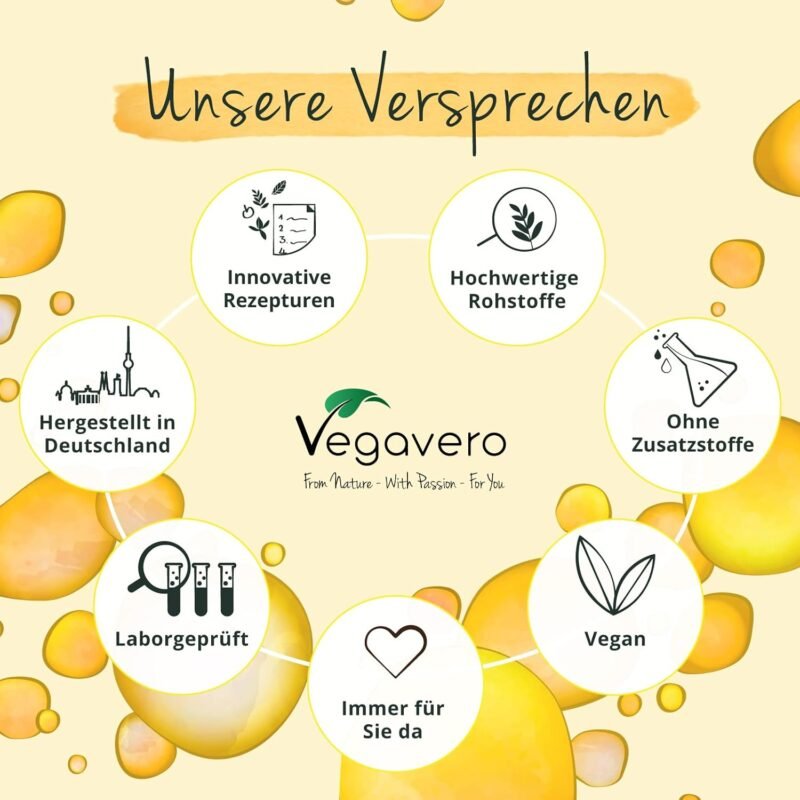 180 Kürbiskernöl Kapseln Bio – kaltgepresst & vegan ohne Zusätze | Vegavero