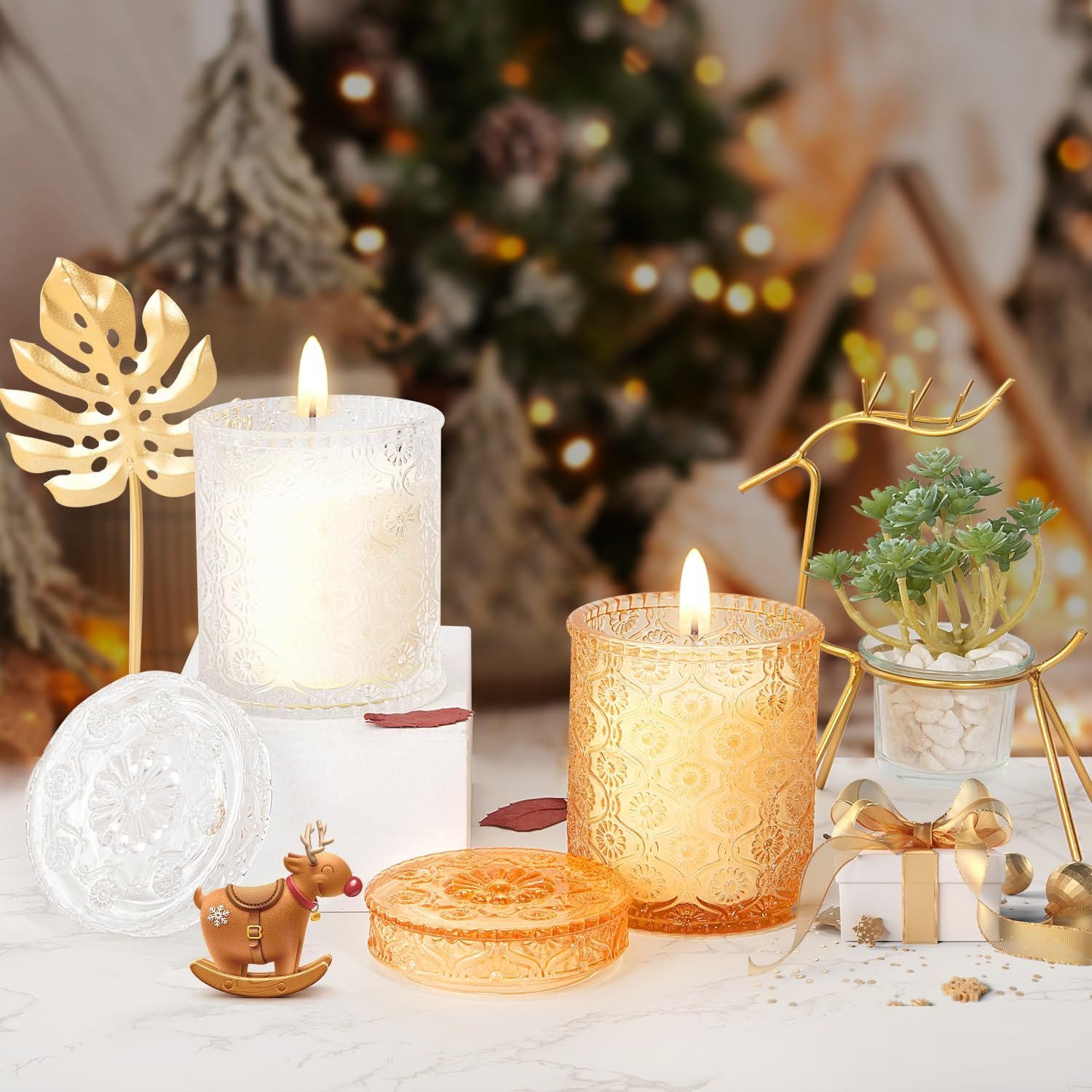 71+grn2pg6L._AC_SL1500_ 200g Duftkerze Orange – Natürliches Sojawachs mit 50h Brenndauer | TTRWIN