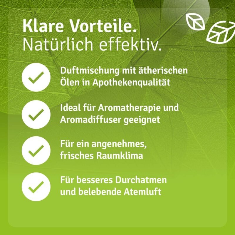 5 ml Atme durch Duftmischung | Ätherische Öle für freie Atemwege | Casida