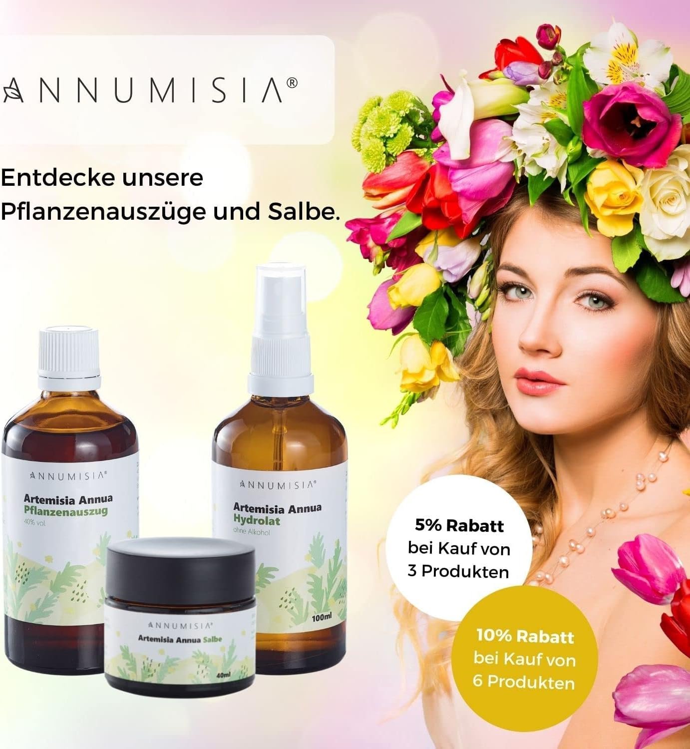 120 Kapseln Artemisia Beifuß Extrakt Kapseln hochdosiert vegan | ANNUMISIA