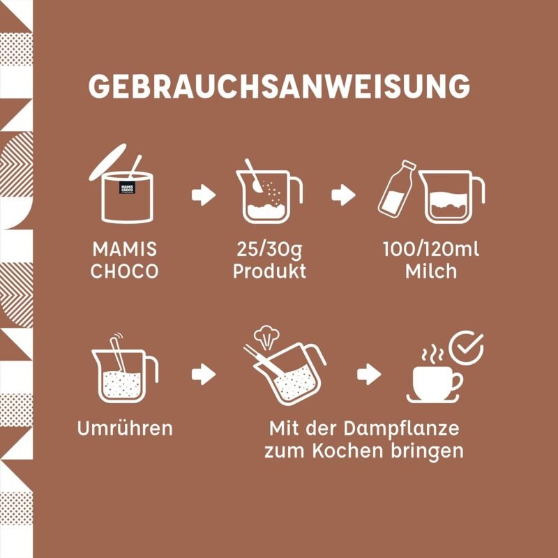 250g Kakao Trinkschokolade | Italienischer Kakaogenuss heiß & kalt | Mamis Caffè
