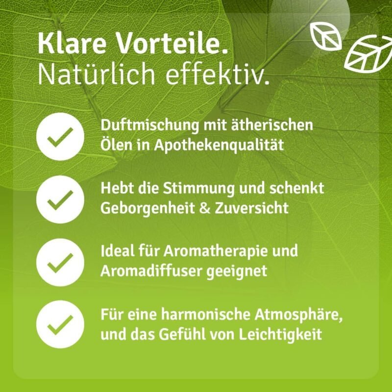 5 ml Frühlingsbrise Duftmischung | Ätherische Öle für Frische & Leichtigkeit | Casida