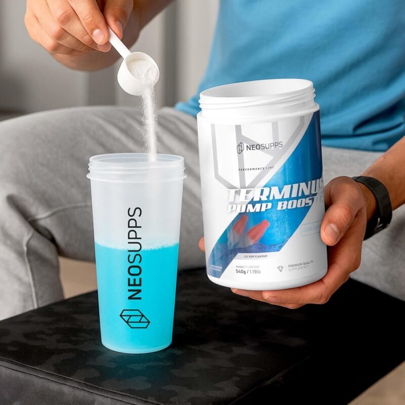 540 g Pre Workout Booster ohne Koffein Ice Pop – Fokus & Pump | NEOSUPPS