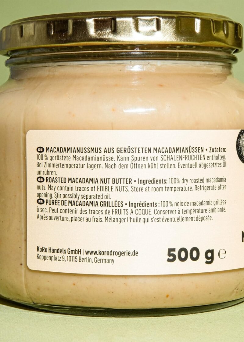 500g Macadamiamus Rich Roast – 100% Macadamianüsse, vegan & aromatisch | KoRo