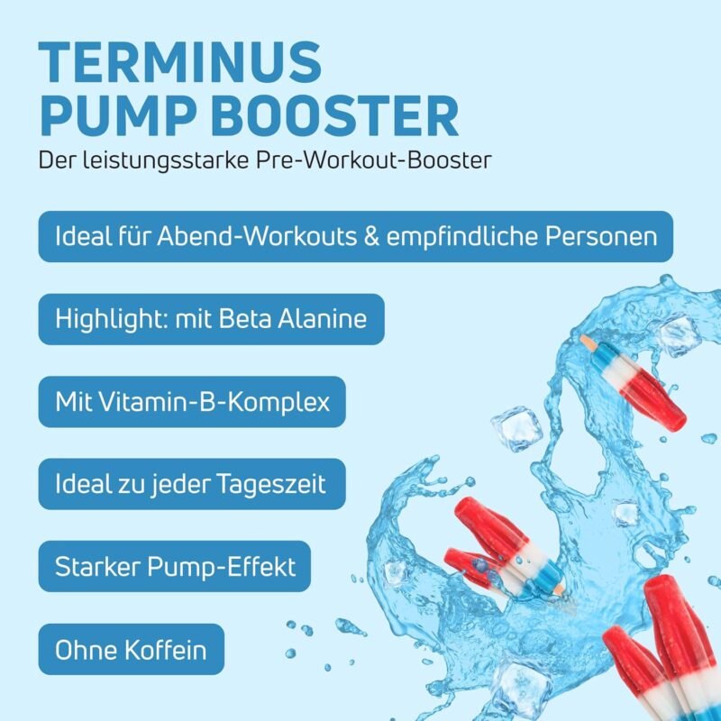 540 g Pre Workout Booster ohne Koffein Ice Pop – Fokus & Pump | NEOSUPPS