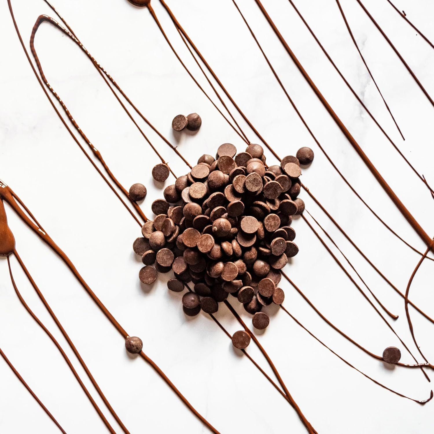 500g Milchschokolade Drops zum Backen & Schmelzen | BAM