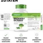 180 Kapseln Brokkoli Extrakt Kapseln hochdosiert mit 10 % Sulforaphan | Vit4ever