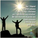 210 L Glutamin Kapseln 750mg – Reines Aminosäure-Supplement | CDF Sports & Health