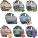 8er Duftkerzen Geschenkset Frauen – Stück Aromatherapie Kerzen aus Sojawachs | Amorxiao