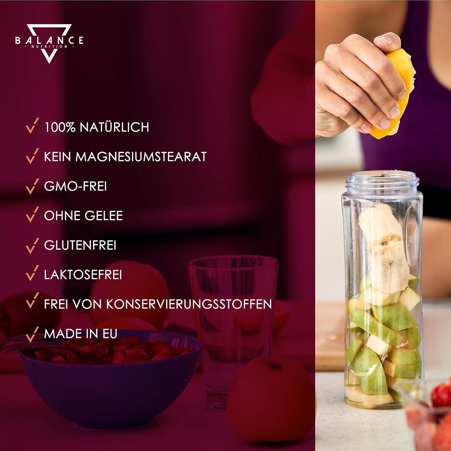 60 Stk. Fettverbrenner Detox Kapseln – Diät & Gewichtskontrolle | Balance Nutrition