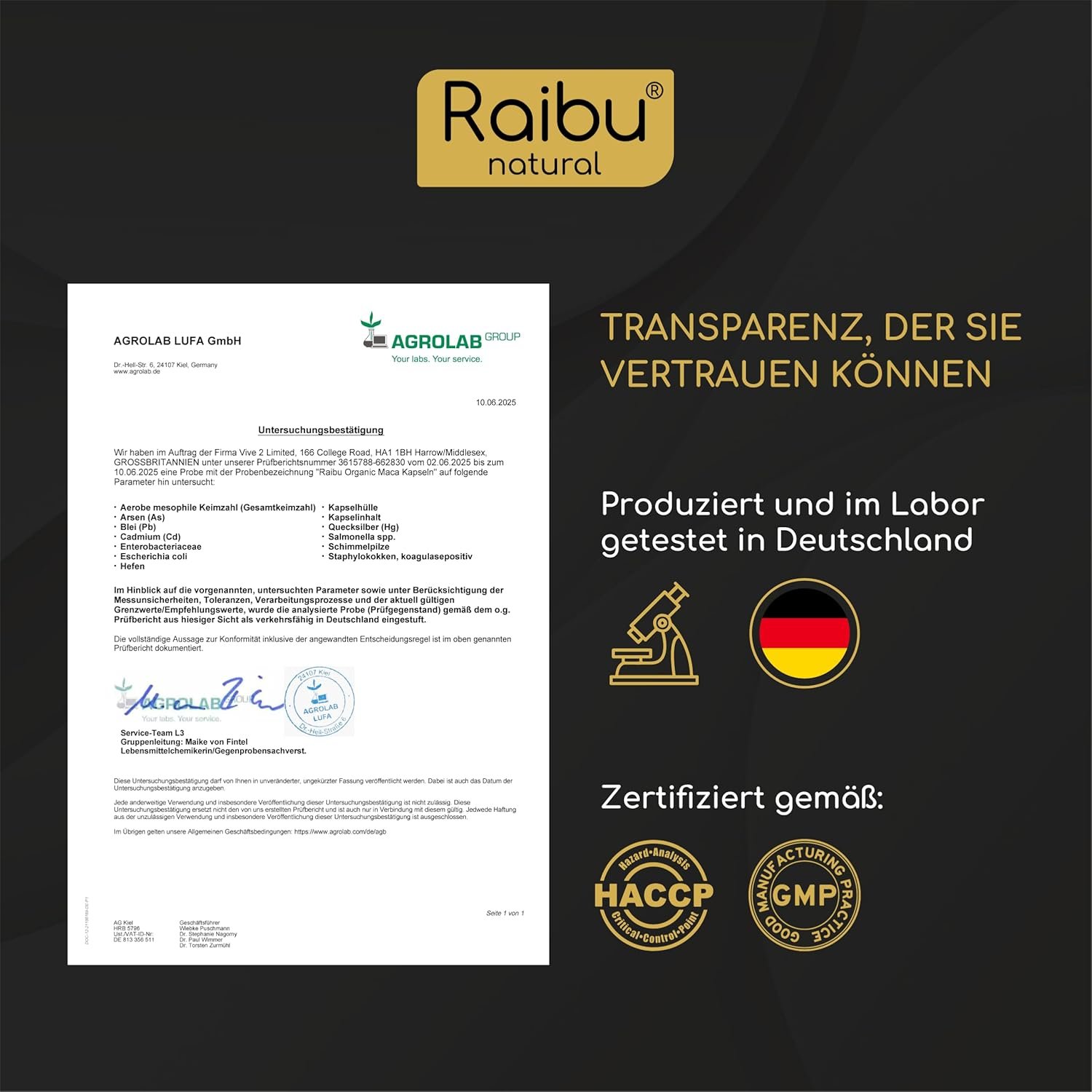 81oEyoObzFL._AC_SL1500_ 180 Schwarze Maca Kapseln Bio – hochdosiert, 3200 mg täglich, vegan & naturrein | Raibu