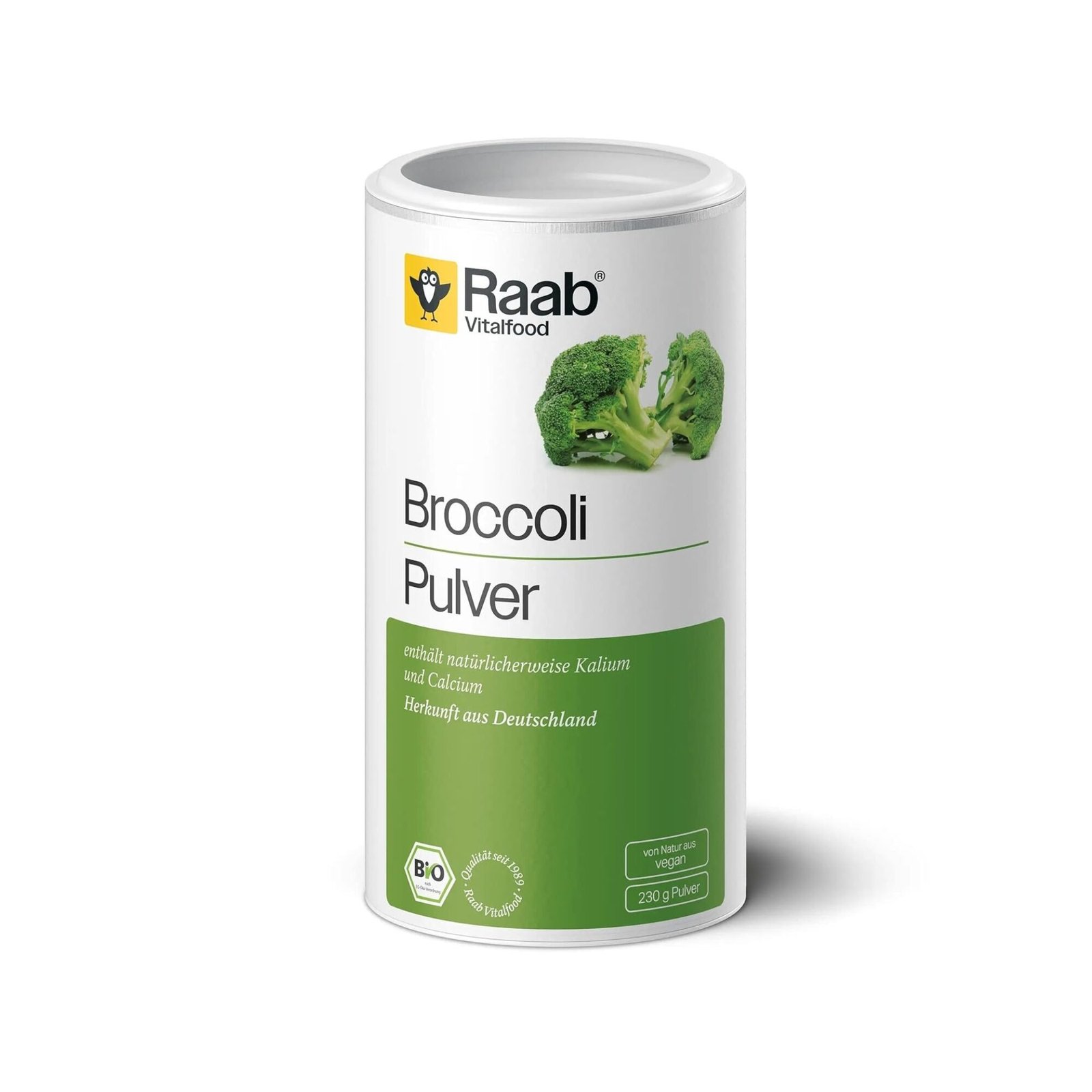 230g brokkoli pulver bio vegan kaliumreich