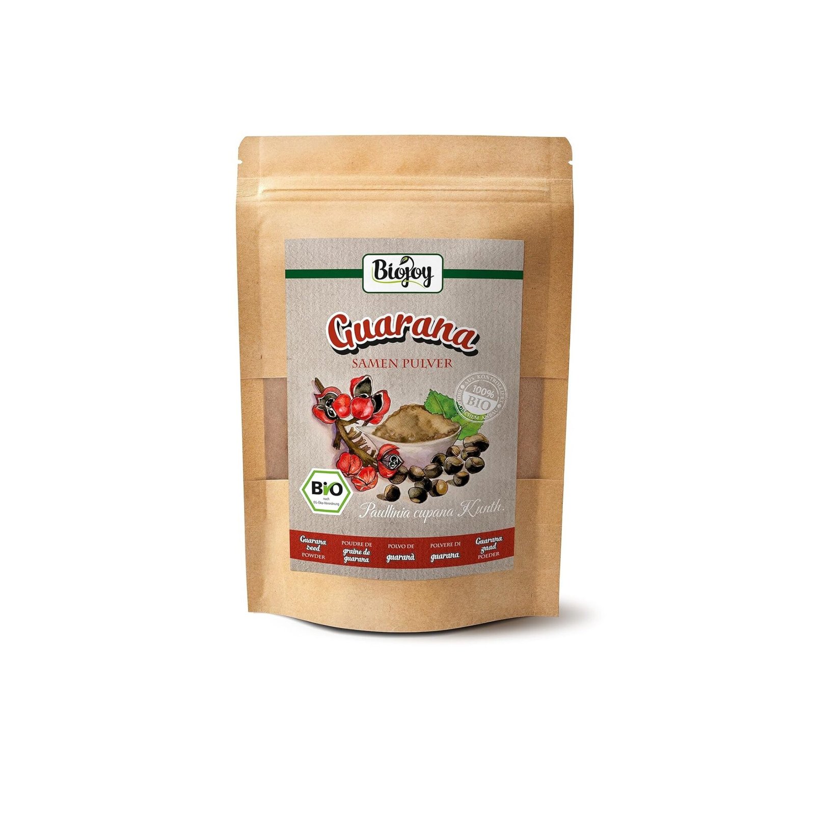 250g guarana pulver bio koffeinhaltig ohne zusätze