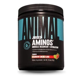 Juiced Aminos Strawberry Limeade 378g mit EAA und BCAA für Muskelaufbau