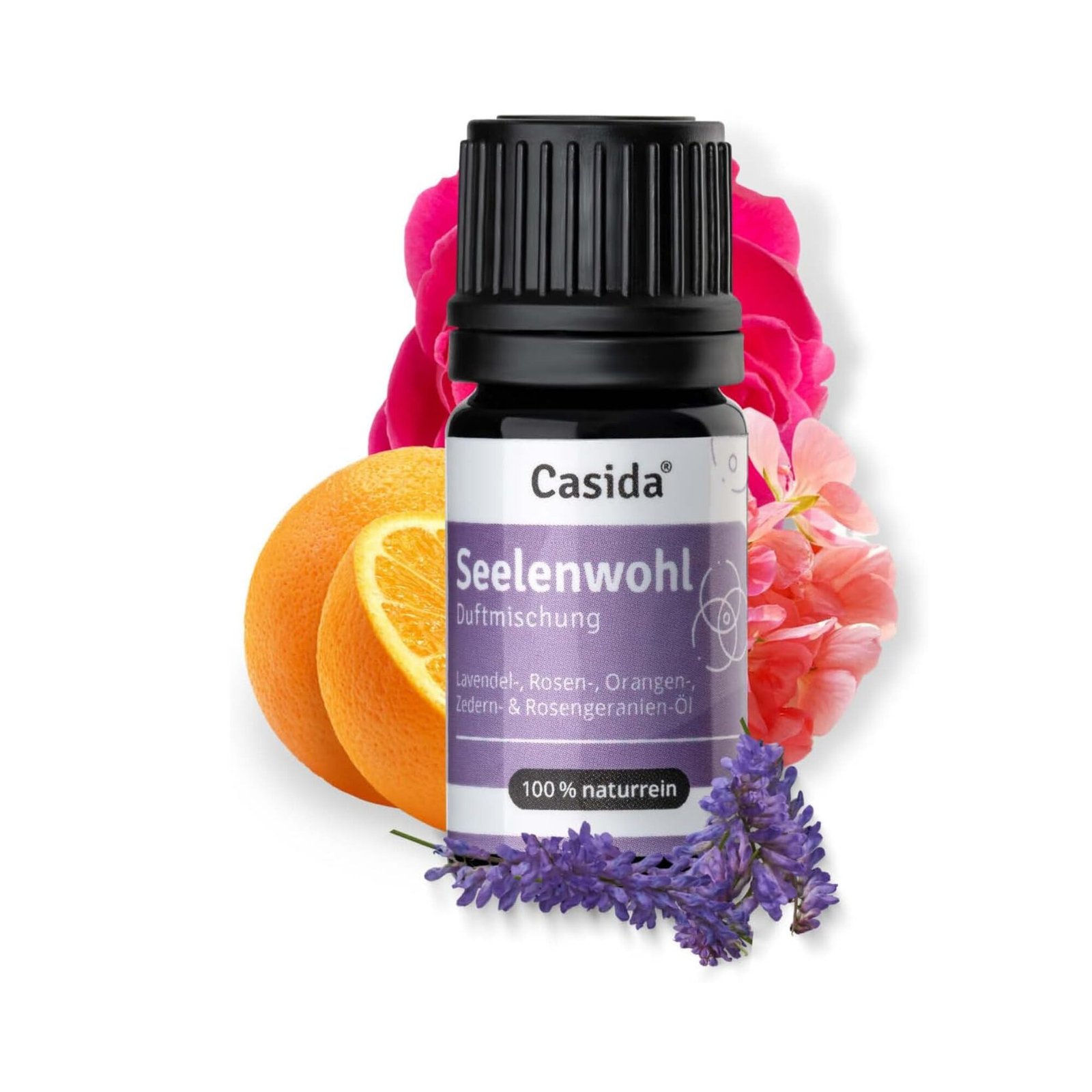 Seelenwohl Duftmischung 5ml ätherische Öle von Casida