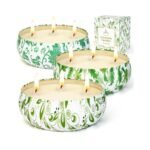 Citronella Kerze Outdoor 3x400ml mit 3 Dochten für Garten