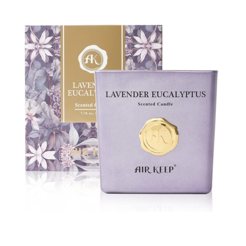 Duftkerze Lavender Eucalyptus 220g mit 46h Brenndauer