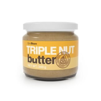 340g Triple Nussmus cremig ohne Zusätze aus Erdnuss, Cashew und Mandel