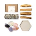 Räucherset Neue Anfänge mit Palo Santo und weißen Salbei BESOULS