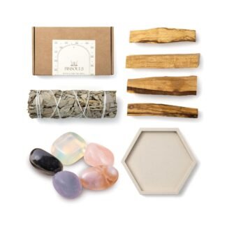 Räucherset Neue Anfänge mit Palo Santo und weißen Salbei BESOULS
