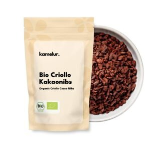 1000g bio kakaonibs criollo roh vegan