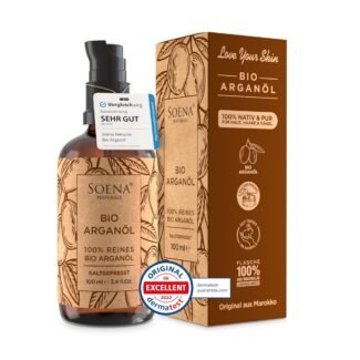 100ml Bio Arganöl kaltgepresst aus Marokko für Hautpflege