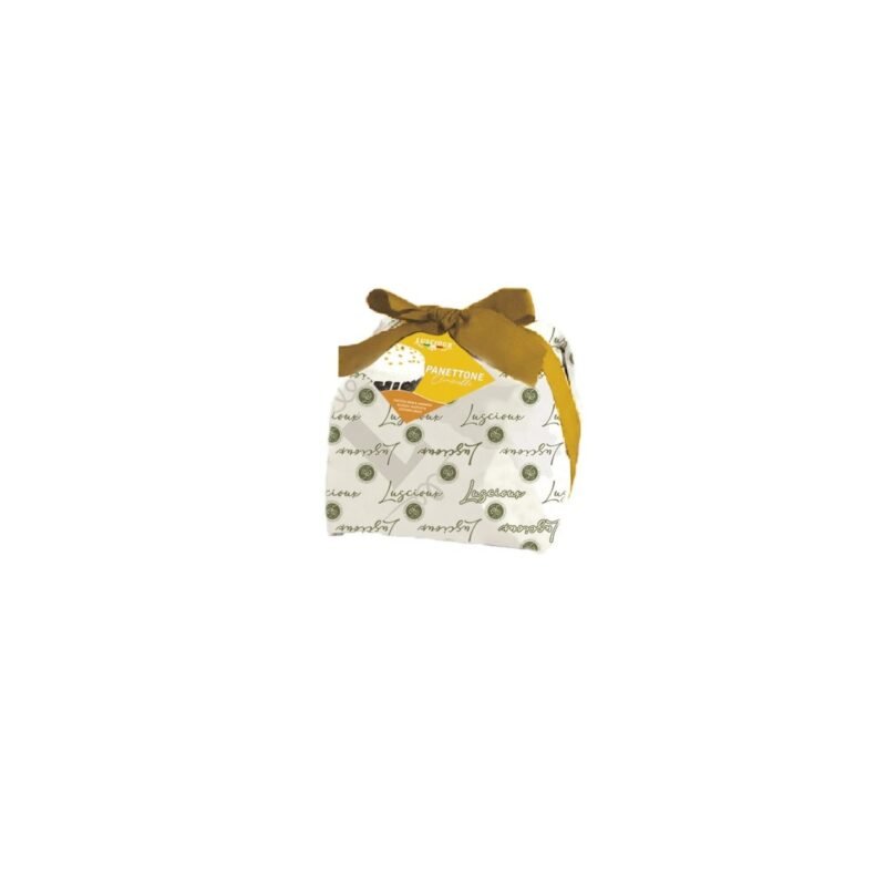 750 g Ciaculli Panettone Mandarine gefüllt mit Mandarinencreme & weißer Schokolade | Luscioux Ciaculli