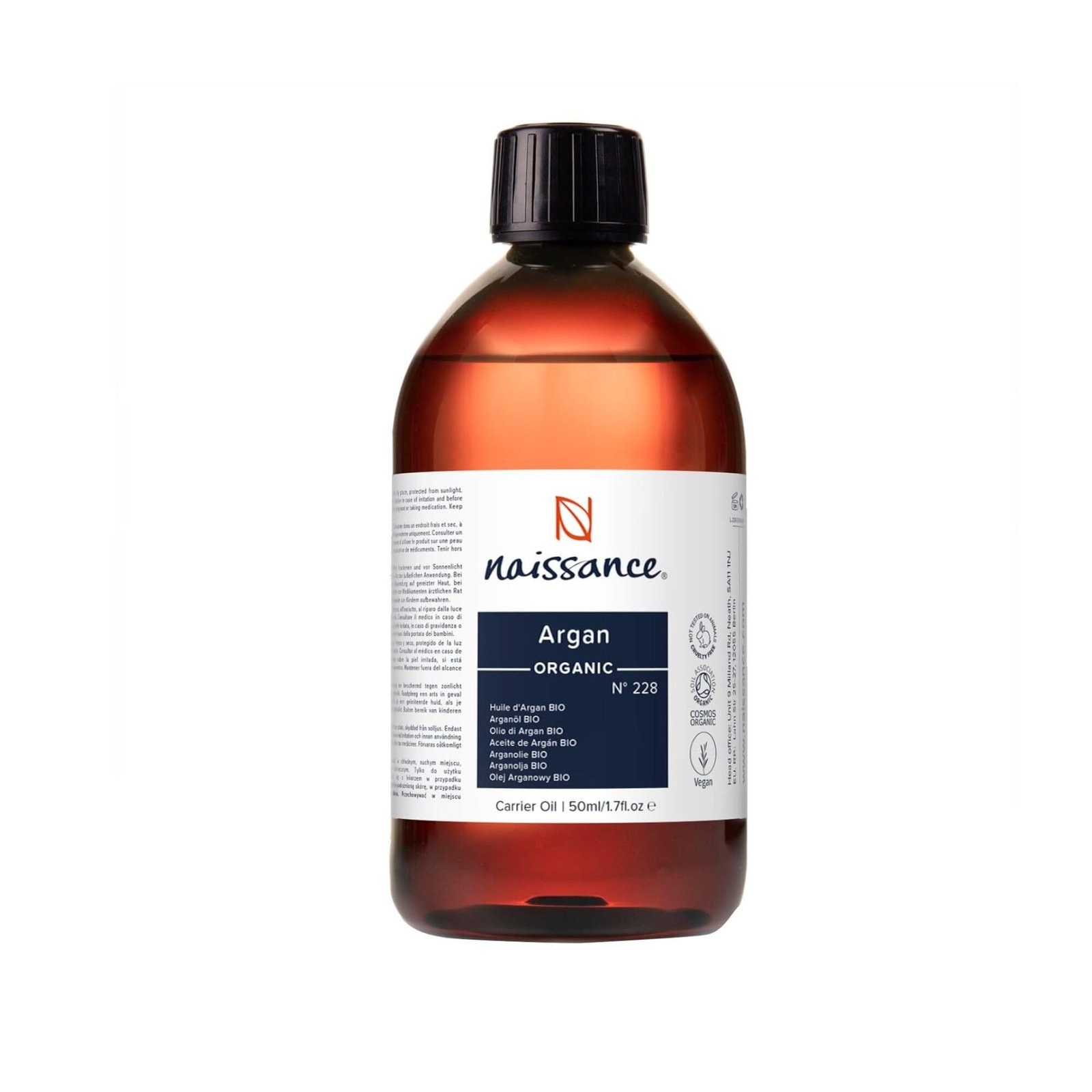 450ml Arganöl kaltgepresst bio für Gesicht Haare Nägel