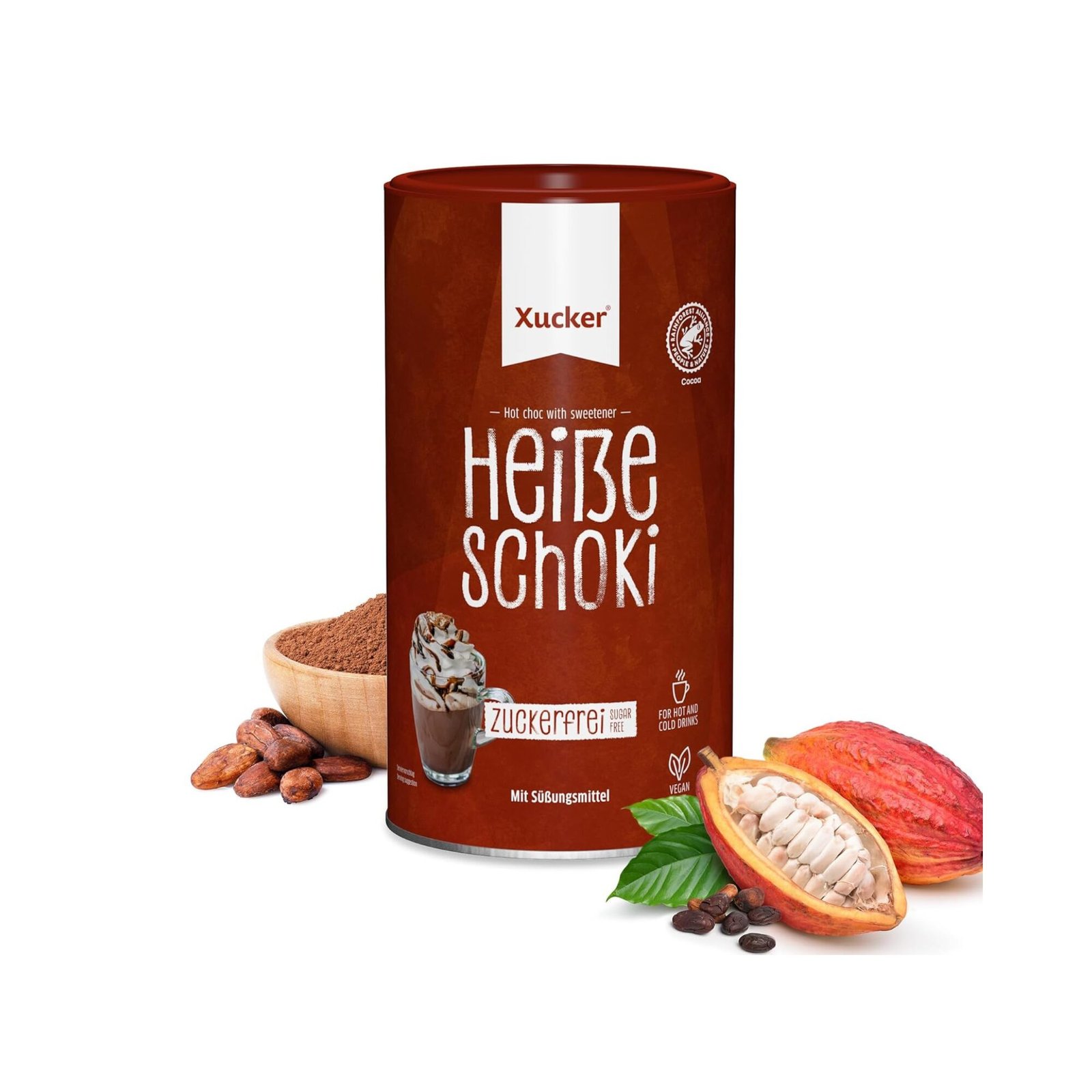 800g Heiße Schoki ohne Zucker mit Xylit