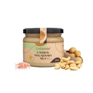 250g Cashew und Macadamia Mus cremig vegan ohne Palmöl