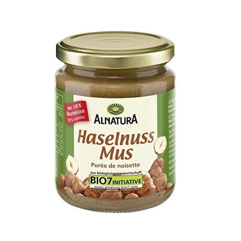 250g Haselnussmus aus Bio-Haselnüssen cremig vegan