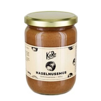 500g Haselnussmus aus reinen Haselnüssen ohne Zusätze