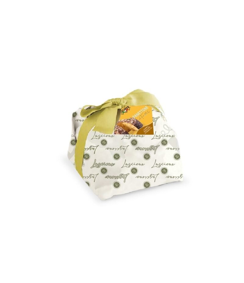 750g Panettone Ananas mit Aprikose & sizilianischen Pistazien | Luscioux Der Fruchtige