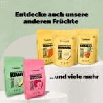 Gefriergetrocknete Kiwi 100 g – Knuspriger Fruchtsnack ohne Zuckerzusatz | Kultsnack – Honigbee Gefriergetrocknete Kiwi 100 g – Knuspriger Fruchtsnack ohne Zuckerzusatz | Kultsnack