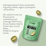 Gefriergetrocknete Kiwi 100 g – Knuspriger Fruchtsnack ohne Zuckerzusatz | Kultsnack – Honigbee Gefriergetrocknete Kiwi 100 g – Knuspriger Fruchtsnack ohne Zuckerzusatz | Kultsnack