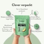 Gefriergetrocknete Kiwi 100 g – Knuspriger Fruchtsnack ohne Zuckerzusatz | Kultsnack – Honigbee Gefriergetrocknete Kiwi 100 g – Knuspriger Fruchtsnack ohne Zuckerzusatz | Kultsnack