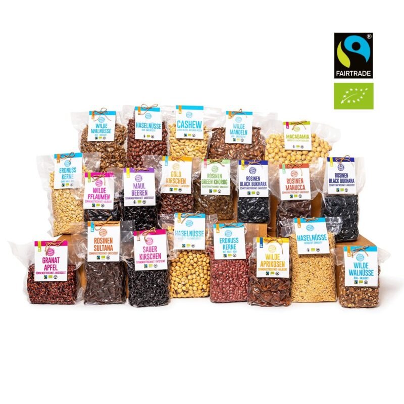 1kg Bio Ananasstücke – getrocknet, ungezuckert & fair gehandelt | PAKKA
