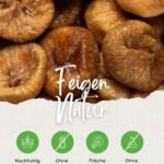 1kg Getrocknete Feigen – Süß, saftig & ungeschwefelt | Vitalesia