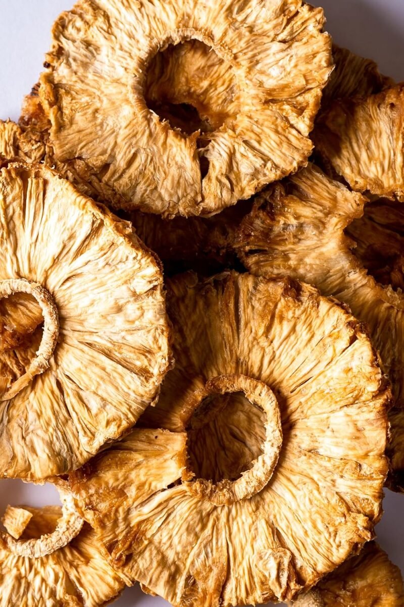 1kg Bio Ananasringe – getrocknet, ungeschwefelt & ohne Zuckerzusatz | Biojoy