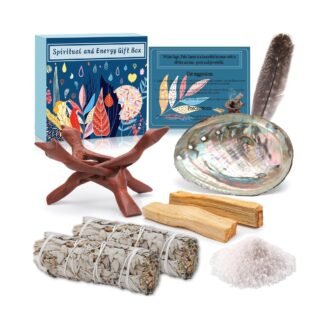 Frasheng Räucherset mit weißem Salbei und Palo Santo zur Reinigung