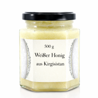 500 g Weißer Honig aus Kirgisistan