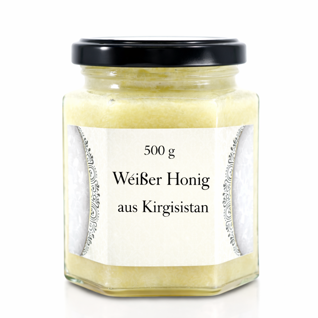 500 g Weißer Honig aus Kirgisistan