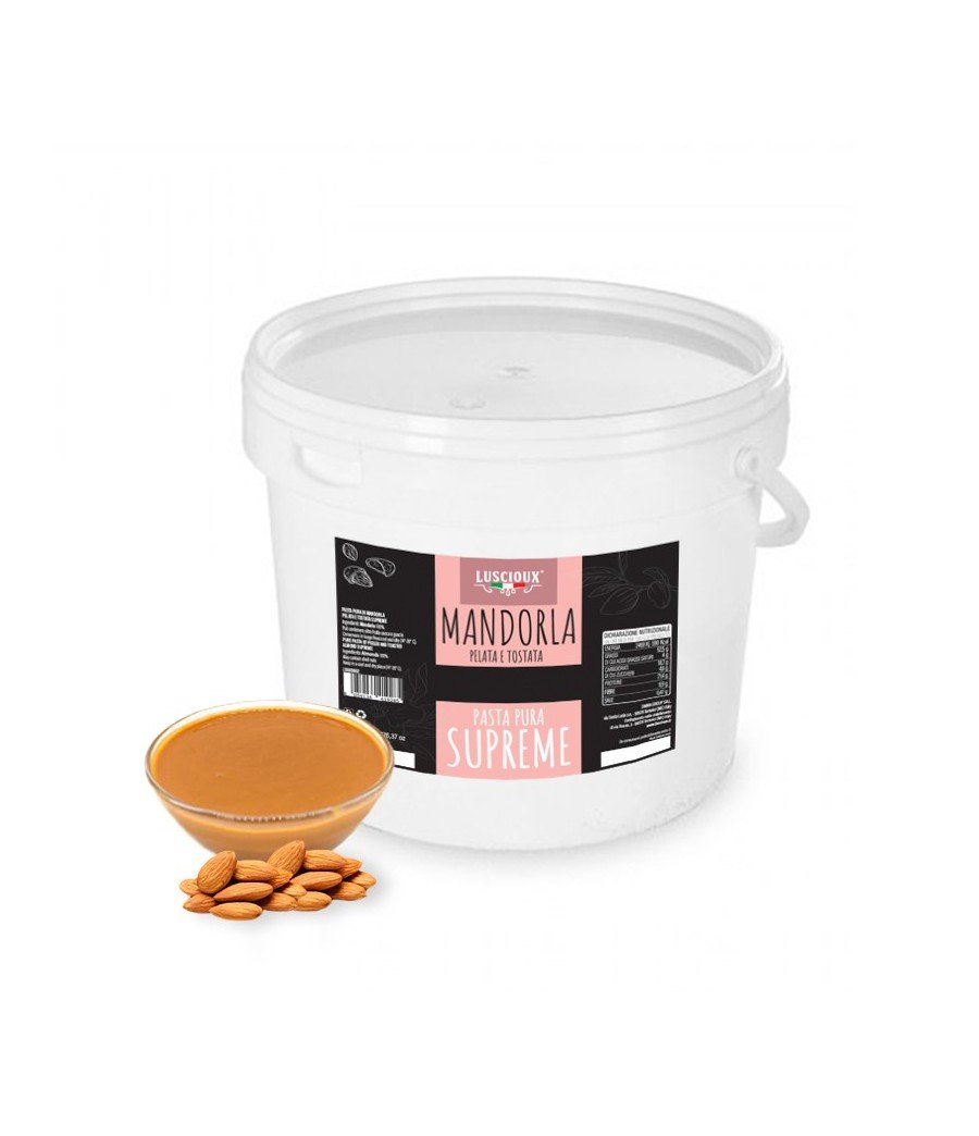 Pure Peeled and Toasted Almond Paste Supreme