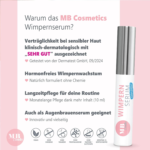 Wimpernserum ohne Hormone Sensitiv & Vegan 10 ml – Natürliches Wimpernwachstumsserum mit Hyaluron – Medical Beauty Cosmetics – Honigbee Wimpernserum ohne Hormone Sensitiv & Vegan 10 ml – Natürliches Wimpernwachstumsserum mit Hyaluron – Medical Beauty Cosmetics