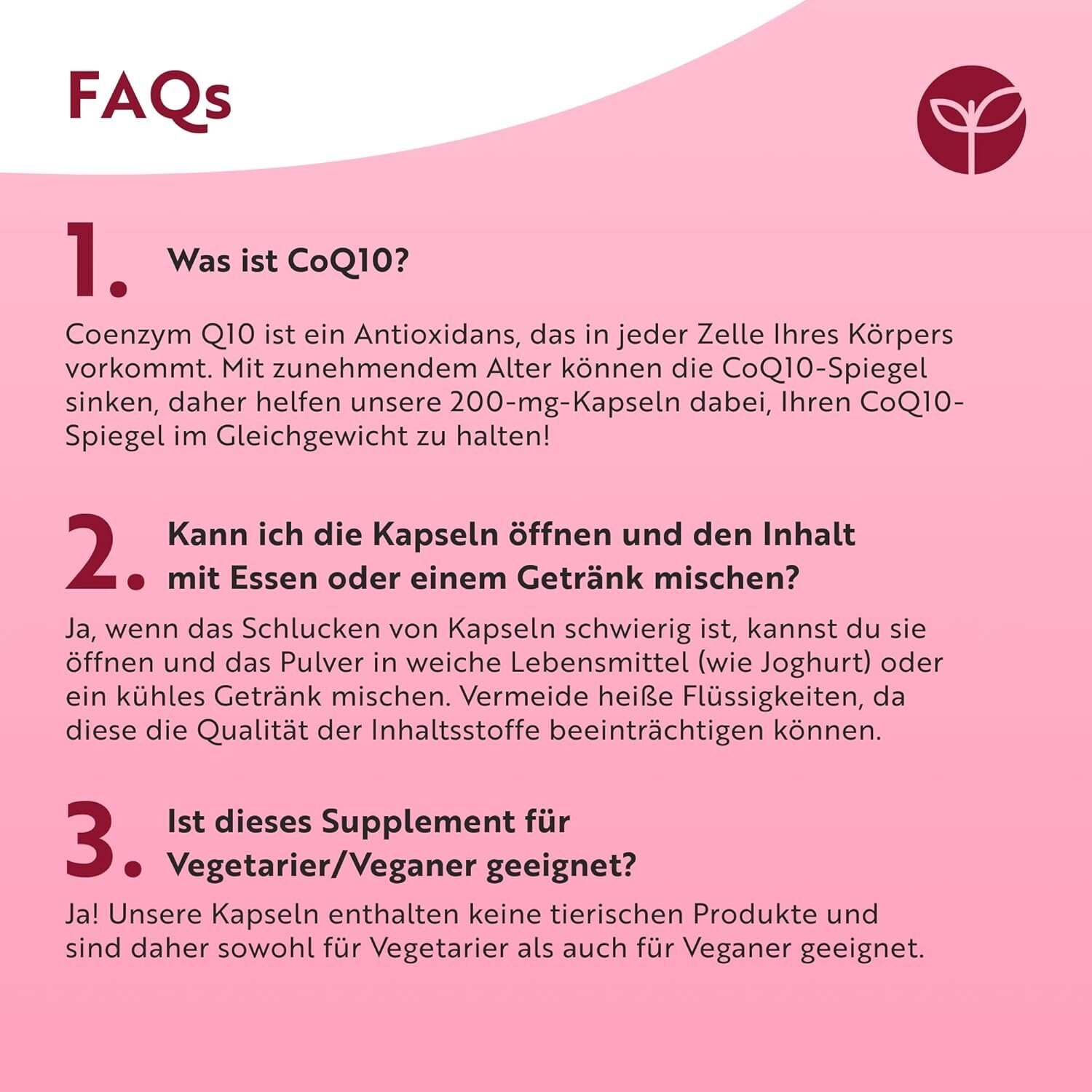 0c38d4c3a7efbcfecc0aa1d7f4fe4335.jpg Coenzym Q10 200 mg 120 Kapseln – Hochdosiert – Natürlich fermentiert – 4 Monatsvorrat – Nutravita