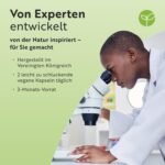 Apfelessig Kapseln 180 Kapseln – Mit Cayenne, Ingwer & Kurkuma – Roh & Ungefiltert – 3 Monatsvorrat – Nutravita