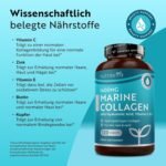 Marine Kollagen 120 Kapseln – Mit Hyaluronsäure – Hochdosiert 1400 mg – Kollagen Typ I – Nutravita – Honigbee Marine Kollagen 120 Kapseln – Mit Hyaluronsäure – Hochdosiert 1400 mg – Kollagen Typ I – Nutravita