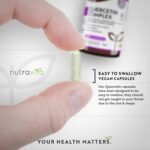 Quercetin Komplex mit Vitamin C – Hochwertige Antioxidantien-Formel – 120 Vegane Kapseln – Nutravita