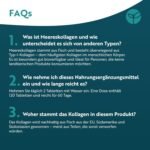 Kollagen Tabletten 120 Tabletten – 1200 mg Reines Marines Kollagen – Hydrolysat Typ I – 2 Monatsvorrat – Nutravita